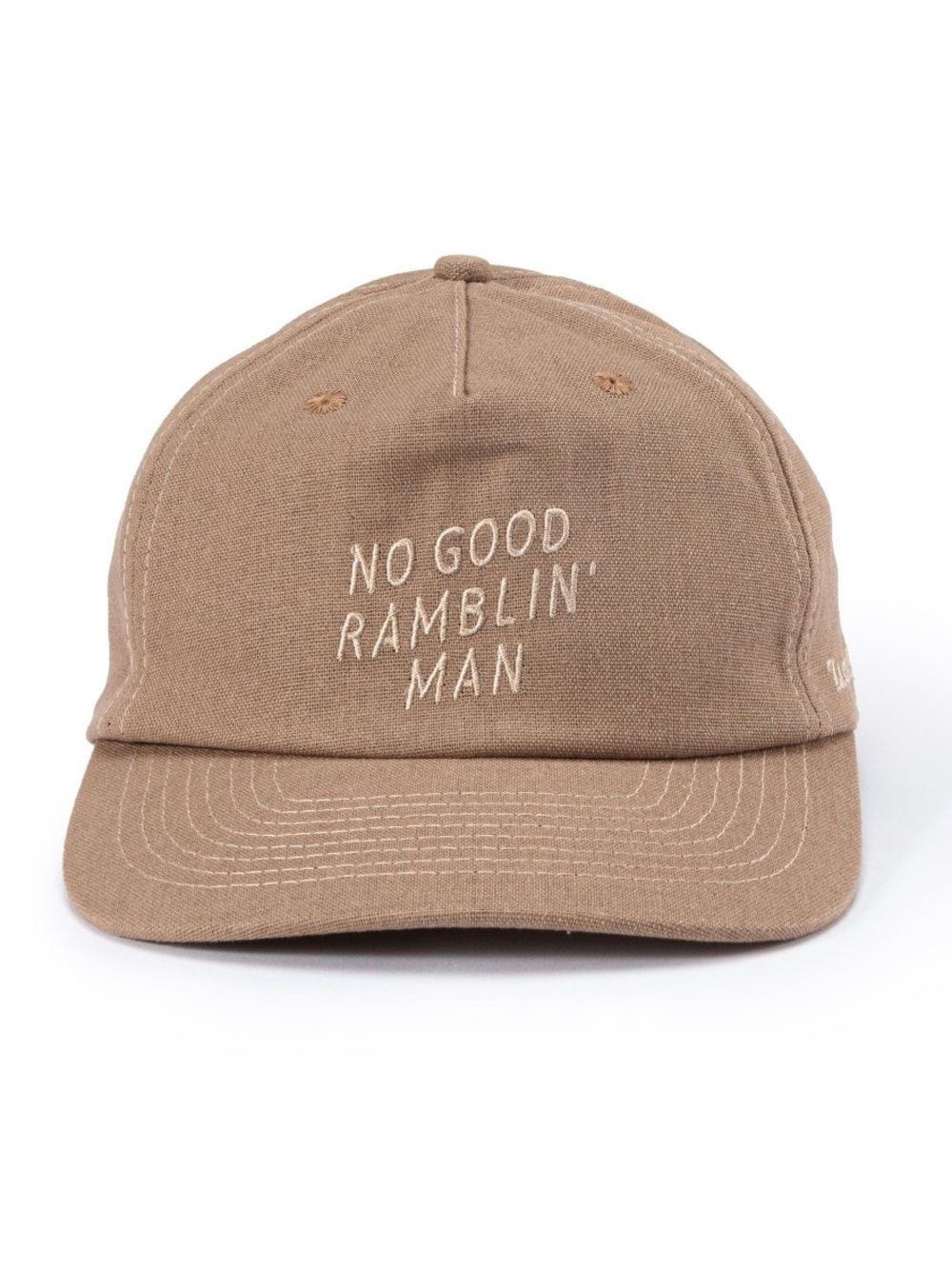 Zach Bryan Hat - Tan Seager Ramblin Man Strapback